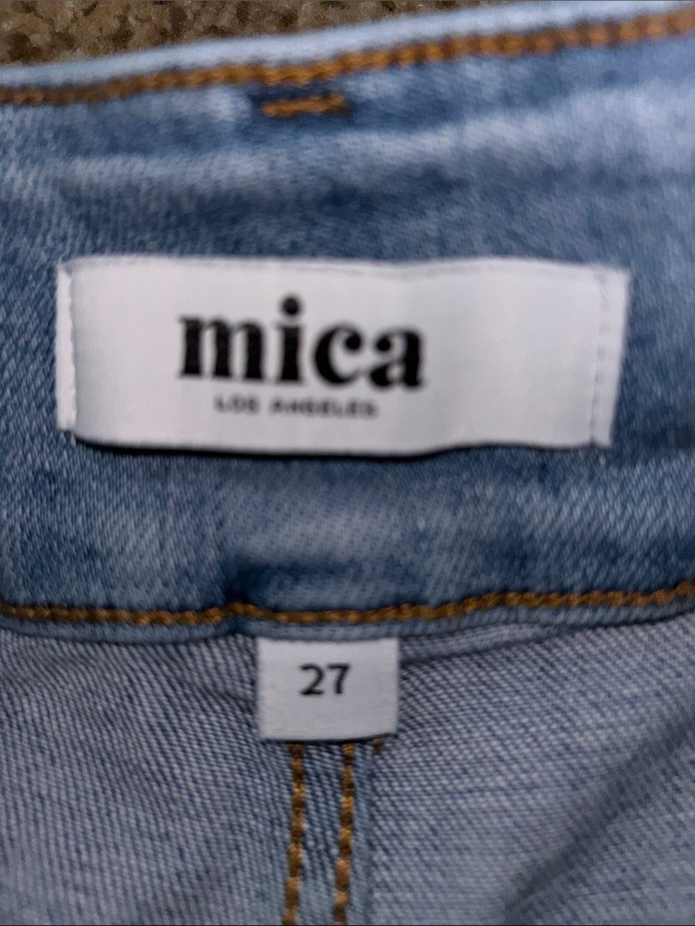 Boutique Mica High-Rise Light Blue Wide-Leg Jeans with Panel Seams 27 - Picture 2 of 6
